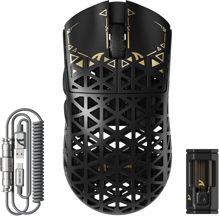 【超軽量マウス】ATTACK SHARK R5 ULTRA ブラック 黒 Amazon | ATTACK SHARK R5Ultra 無影 カーボンファイバー製無線